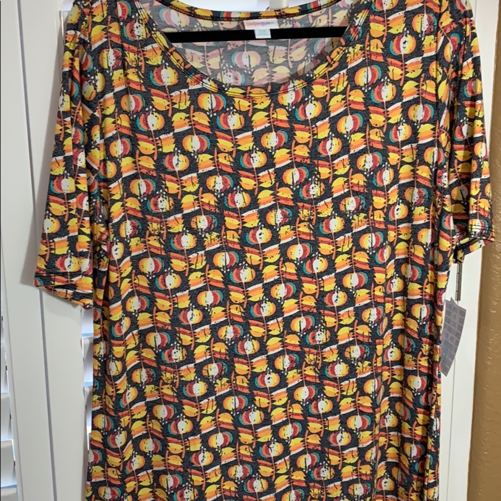LuLaRoe Julia Dress 2XL